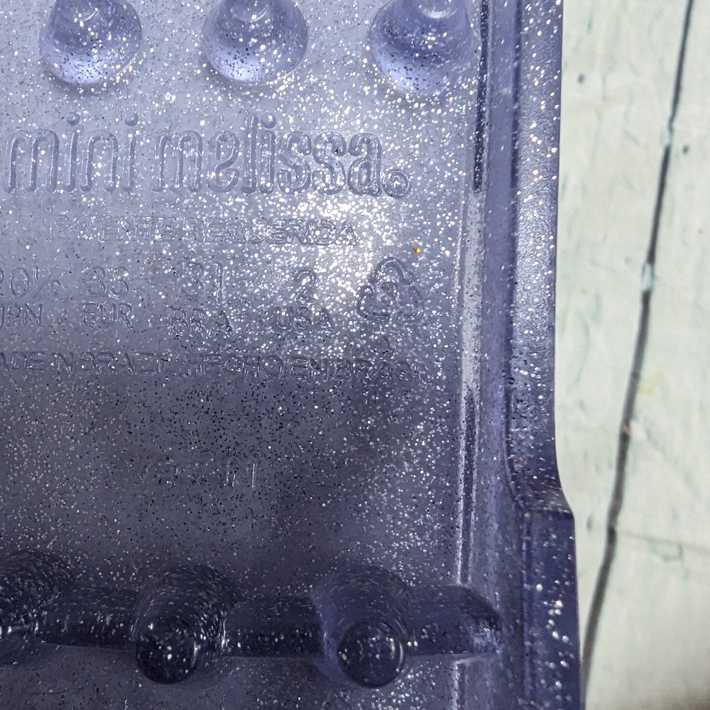 Mini Melissa jelly shoe sandals. - Picture 4 of 6